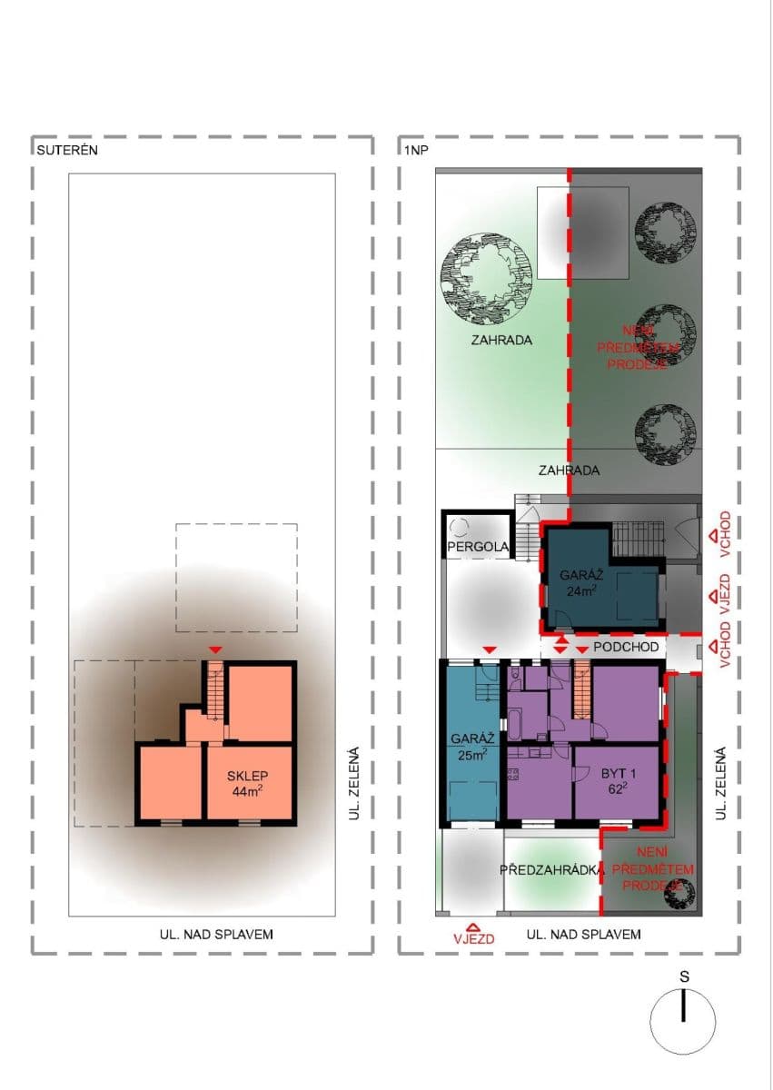 2 bedroom with open-plan kitchen flat for sale, 109 m², Nad Splavem, Jihlava, Vysočina Region 2 bedroom with open-plan kitchen flat for sale, 109 m², Nad Splavem, Jihlava, Vysočina Region