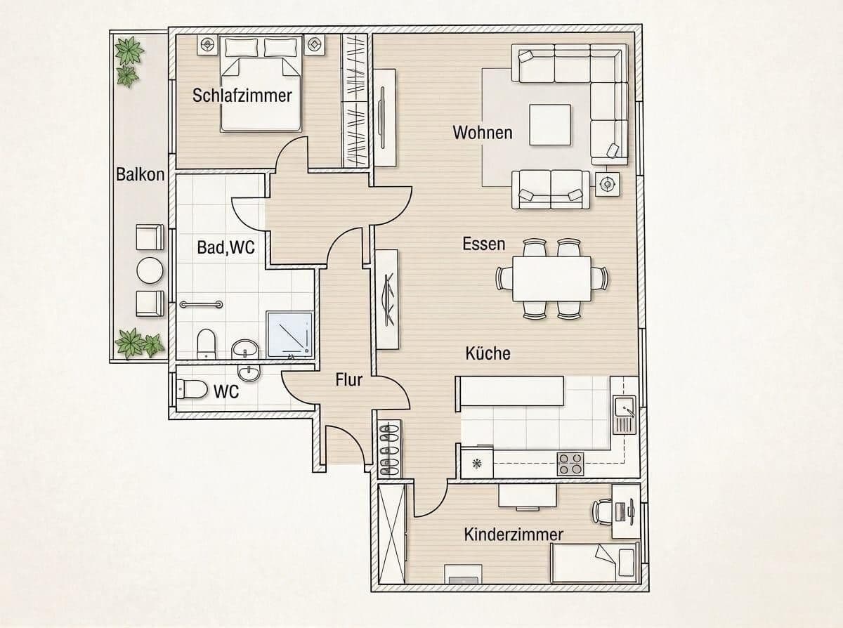 3 bedroom flat for sale, 108 m², Heidter Berg, Wuppertal, North Rhine-Westphalia 3 bedroom flat for sale, 108 m², Heidter Berg, Wuppertal, North Rhine-Westphalia