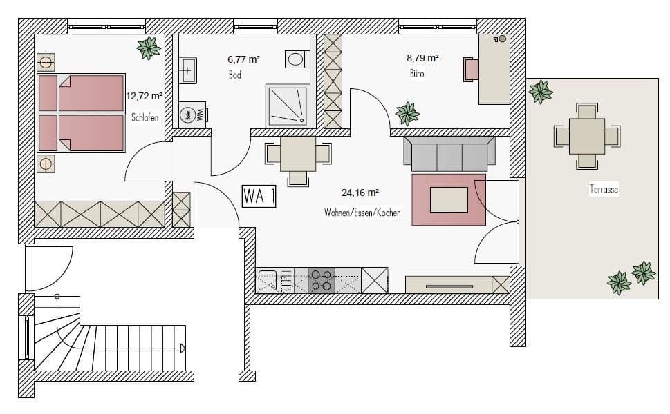 3 bedroom flat to rent, 61 m², An der Schwefelquelle 2, Schwandorf, Bavaria 3 bedroom flat to rent, 61 m², An der Schwefelquelle 2, Schwandorf, Bavaria
