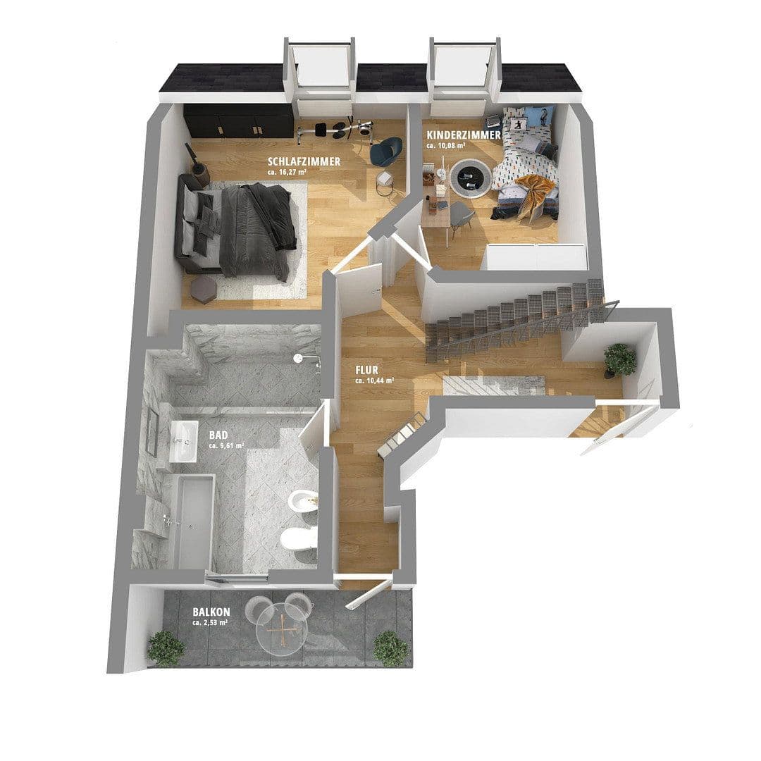 2 bedroom with open-plan kitchen flat for sale, 107 m², Frankfurt, Hesse 2 bedroom with open-plan kitchen flat for sale, 107 m², Frankfurt, Hesse