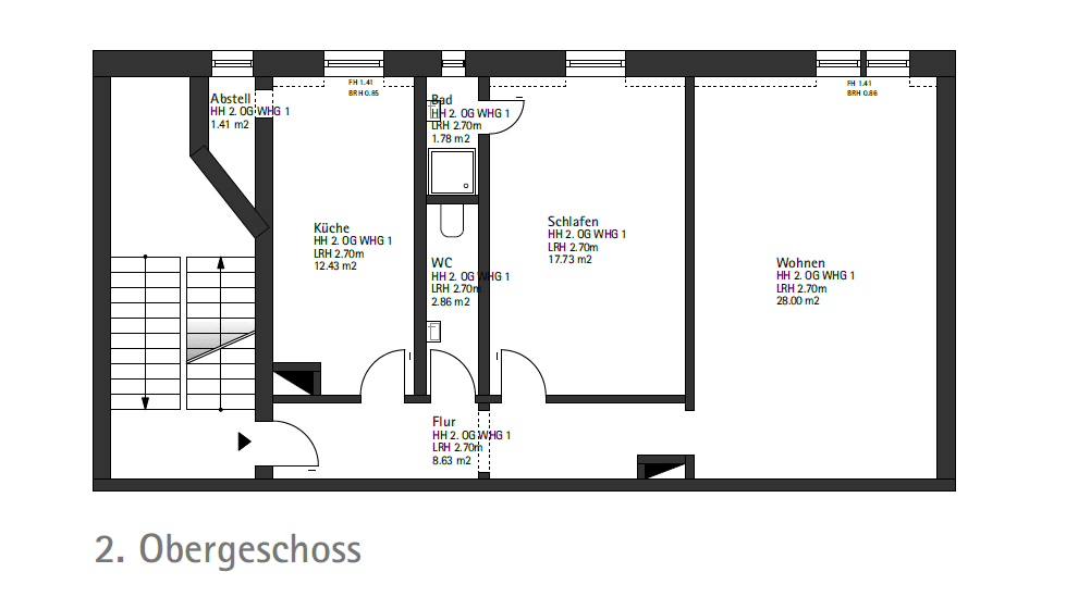 2 bedroom flat to rent, 73 m², Frankfurt am Main, Hesse 2 bedroom flat to rent, 73 m², Frankfurt am Main, Hesse