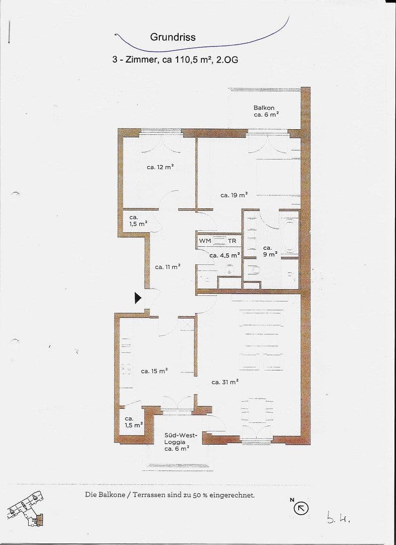 3 bedroom flat for sale, 110 m², Berlin, Berlin 3 bedroom flat for sale, 110 m², Berlin, Berlin