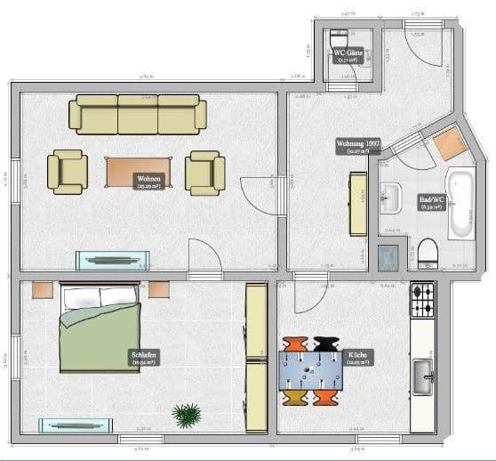 2 bedroom flat to rent, 81 m², Stadtplatz 14, Bogen, Bavaria 2 bedroom flat to rent, 81 m², Stadtplatz 14, Bogen, Bavaria