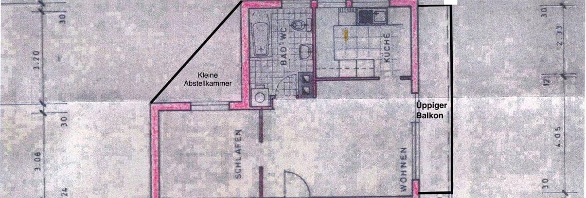 2 bedroom flat to rent, 48 m², Oberkirch, Baden-Württemberg 2 bedroom flat to rent, 48 m², Oberkirch, Baden-Württemberg