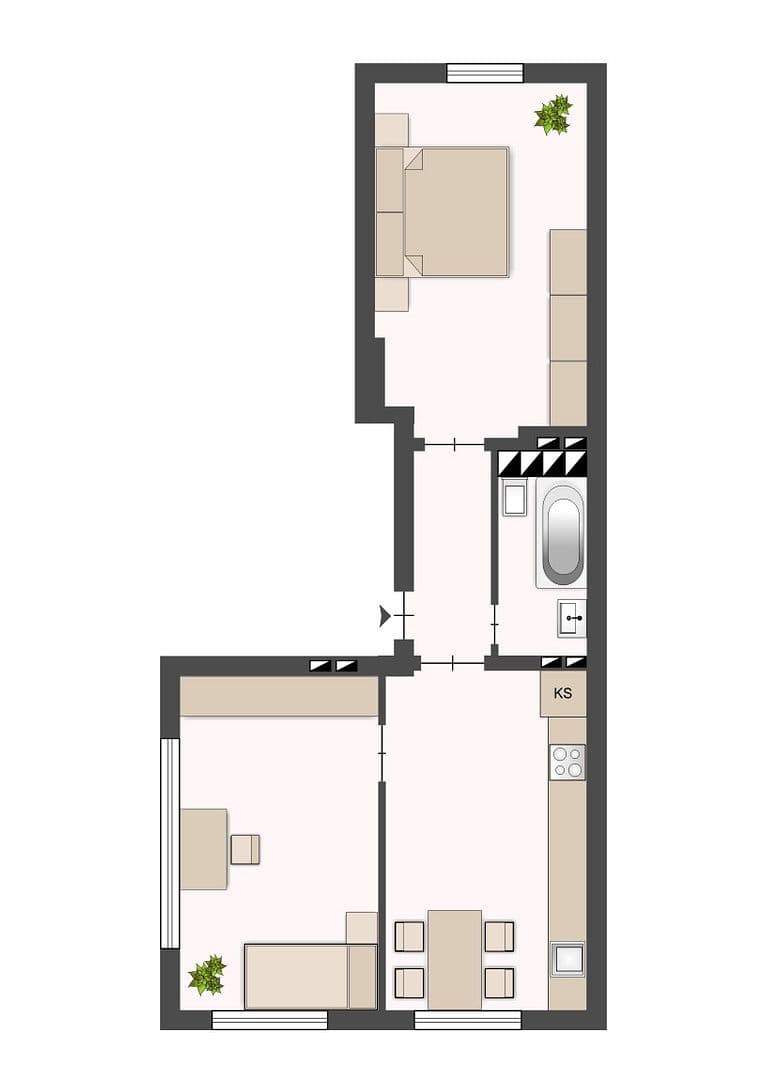 2 bedroom flat to rent, 65 m², Siemensstraße 52, Düsseldorf, North Rhine-Westphalia 2 bedroom flat to rent, 65 m², Siemensstraße 52, Düsseldorf, North Rhine-Westphalia