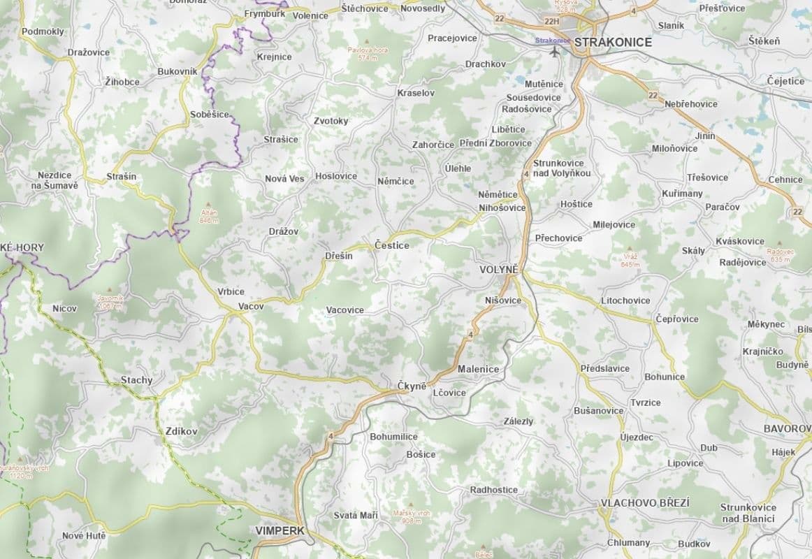 plot for sale, 2,470 m², Vacovice, Jihočeský Region plot for sale, 2,470 m², Vacovice, Jihočeský Region