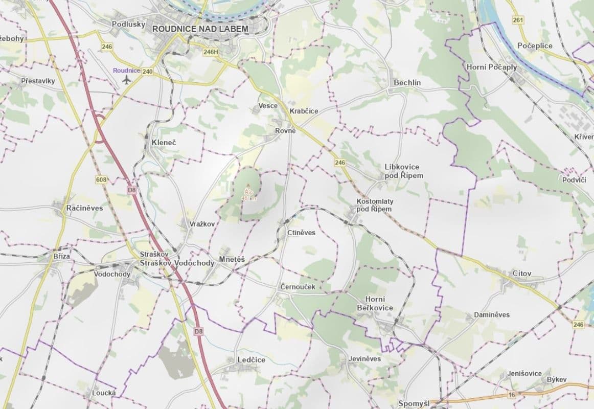 plot for sale, 2,552 m², Ctiněves, Ústecký Region plot for sale, 2,552 m², Ctiněves, Ústecký Region