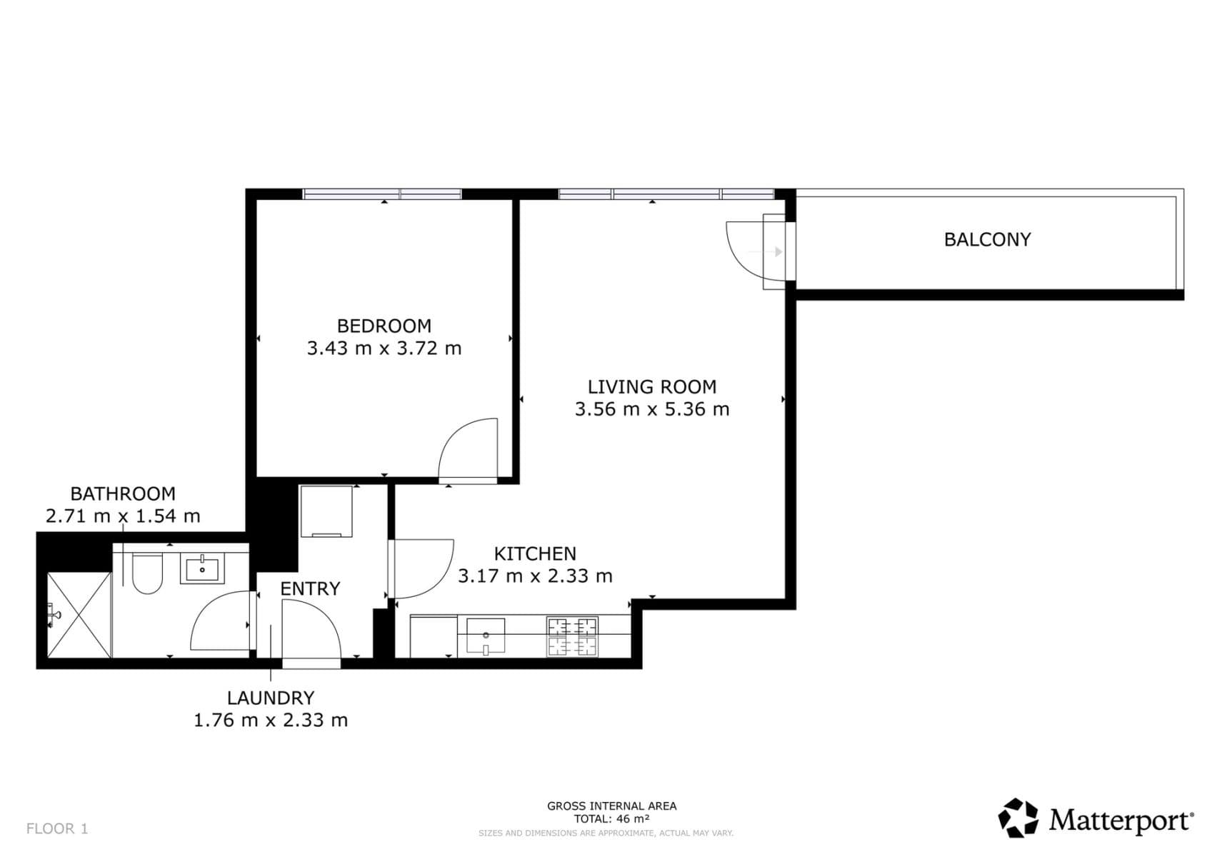 1 bedroom with open-plan kitchen flat to rent, 47 m², Hodkovická, Prague, Prague 1 bedroom with open-plan kitchen flat to rent, 47 m², Hodkovická, Prague, Prague
