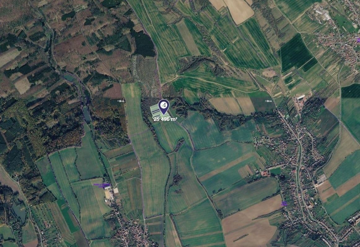 plot for sale, 25,496 m², Velehrad, Zlínský Region plot for sale, 25,496 m², Velehrad, Zlínský Region