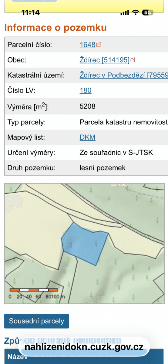 plot for sale, 18,957 m², Ždírec, Liberecký Region plot for sale, 18,957 m², Ždírec, Liberecký Region