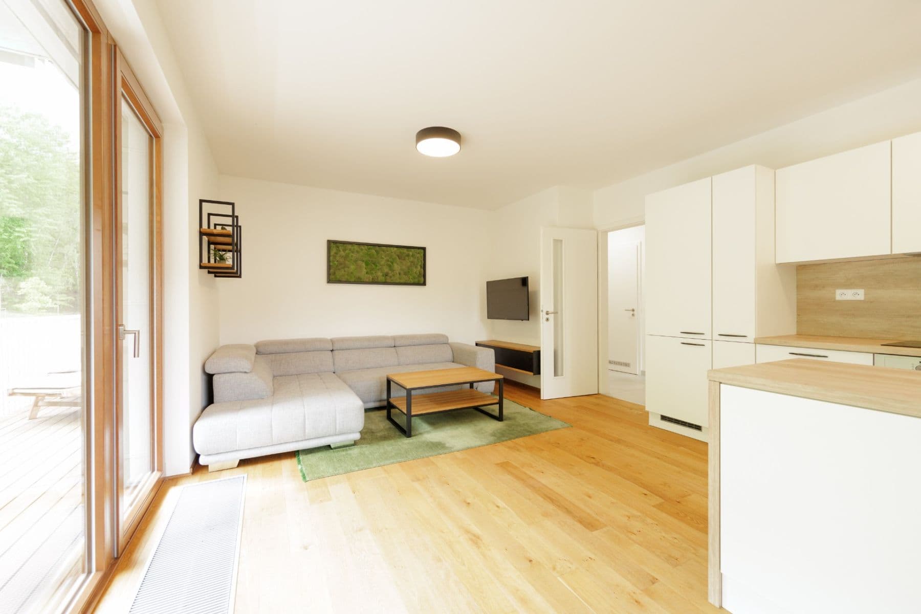 2 bedroom with open-plan kitchen flat to rent, 83 m², Naskové, Prague, Prague 2 bedroom with open-plan kitchen flat to rent, 83 m², Naskové, Prague, Prague