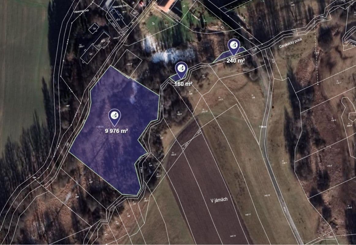 plot for sale, 10,376 m², Pelhřimov, Vysočina Region plot for sale, 10,376 m², Pelhřimov, Vysočina Region