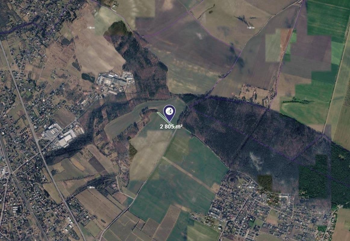 plot for sale, 2,805 m², Mělník, Středočeský Region plot for sale, 2,805 m², Mělník, Středočeský Region