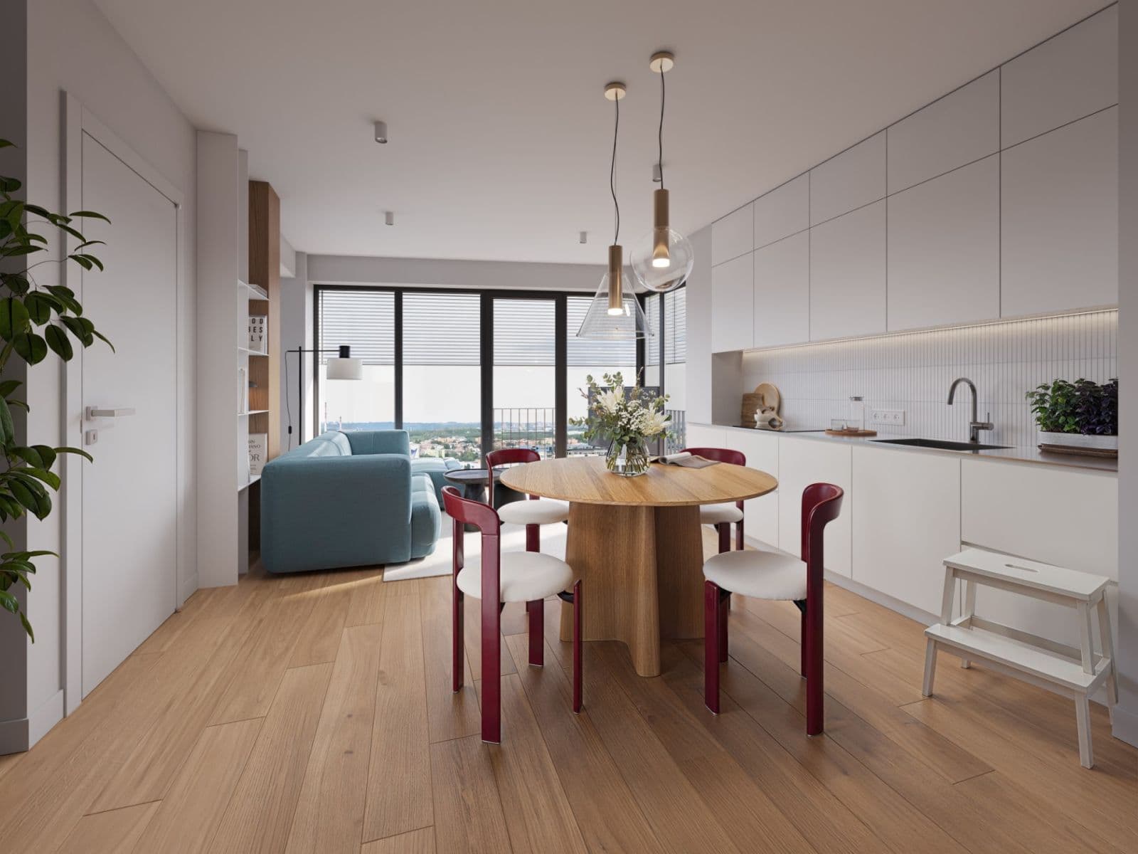 2 bedroom with open-plan kitchen flat for sale, 64 m², Leopoldova, Prague, Prague 2 bedroom with open-plan kitchen flat for sale, 64 m², Leopoldova, Prague, Prague