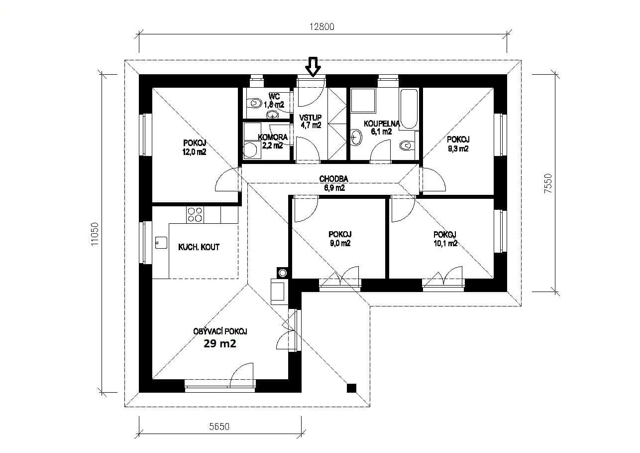 house for sale, 91 m², U Stadionu, Slaný, Středočeský Region house for sale, 91 m², U Stadionu, Slaný, Středočeský Region