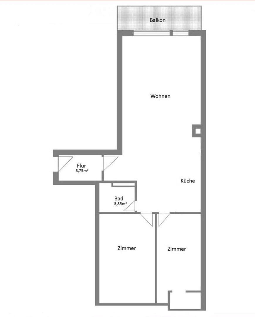 3 bedroom flat for sale, 80 m², Dachauerstr.419, München, Bavaria 3 bedroom flat for sale, 80 m², Dachauerstr.419, München, Bavaria