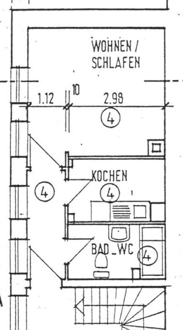 1 bedroom flat for sale, 29 m², K3 2, Mannheim, Baden-Württemberg 1 bedroom flat for sale, 29 m², K3 2, Mannheim, Baden-Württemberg