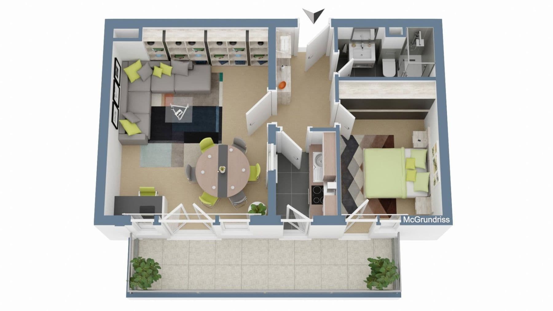 2 bedroom flat to rent, 67 m², Herrsching, Bavaria 2 bedroom flat to rent, 67 m², Herrsching, Bavaria