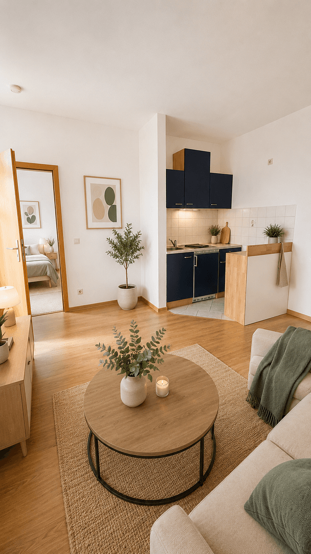 Studio flat for sale, 34 m², Chemnitz, Saxony Studio flat for sale, 34 m², Chemnitz, Saxony