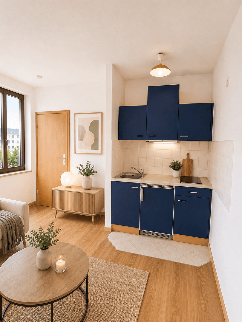 Studio flat for sale, 34 m², Chemnitz, Saxony Studio flat for sale, 34 m², Chemnitz, Saxony