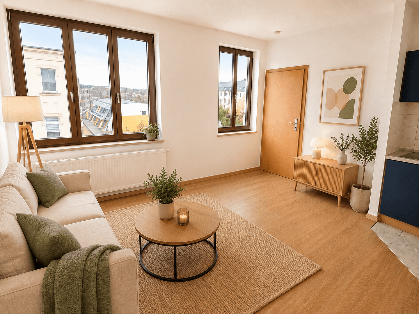 Studio flat for sale, 34 m², Chemnitz, Saxony Studio flat for sale, 34 m², Chemnitz, Saxony