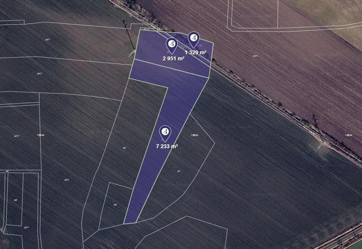 plot for sale, 11,513 m², Velim, Středočeský Region plot for sale, 11,513 m², Velim, Středočeský Region