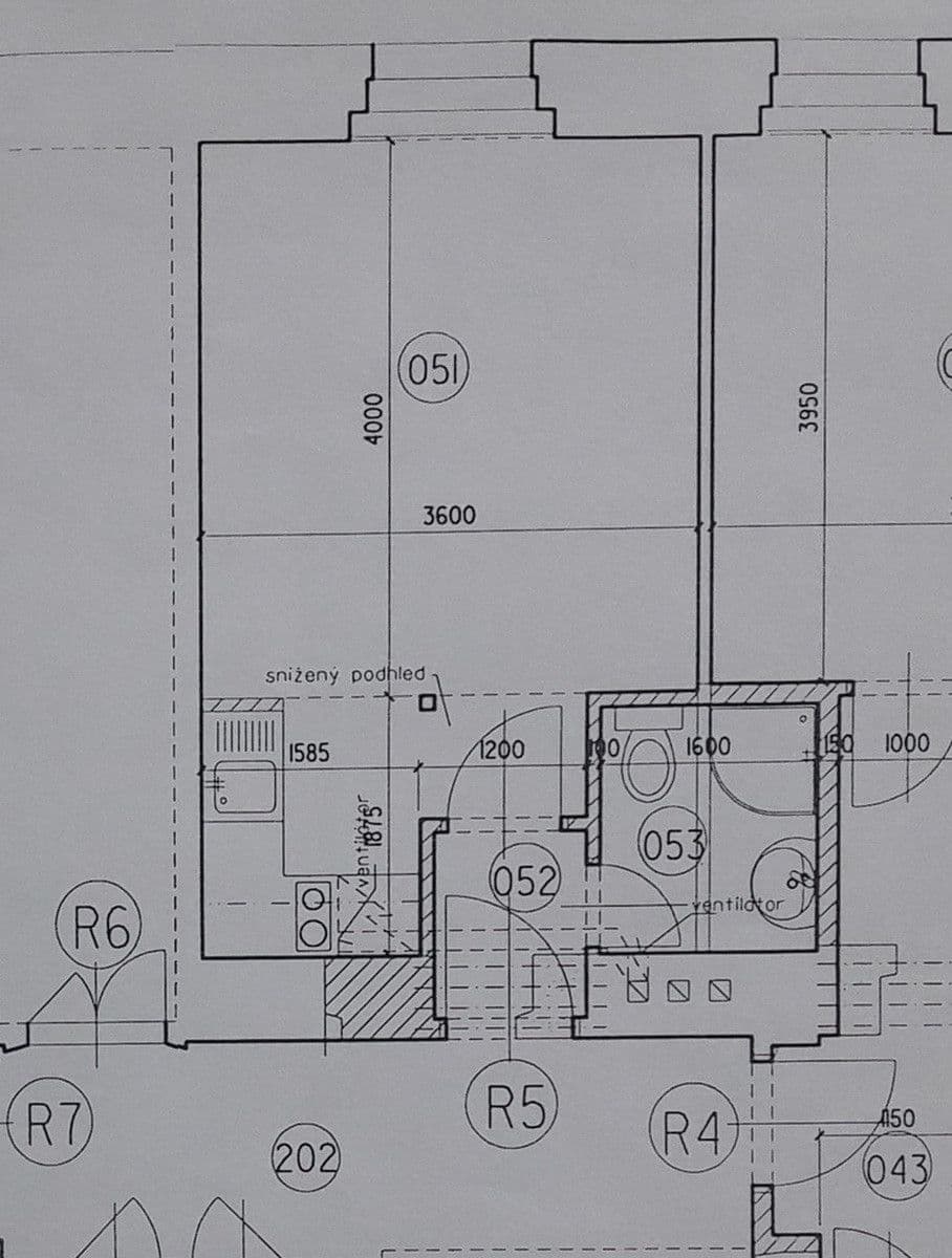 Studio flat to rent, 28 m², Radlická, Prague, Prague Studio flat to rent, 28 m², Radlická, Prague, Prague
