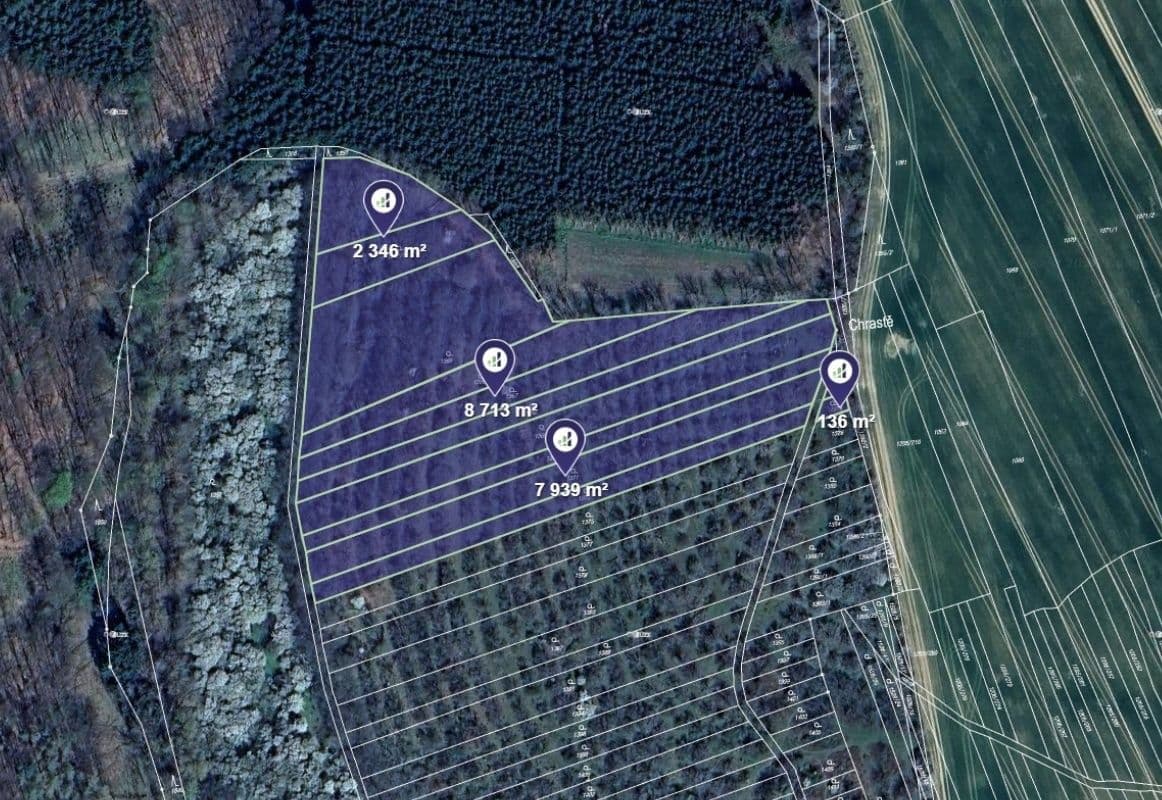 plot for sale, 19,134 m², Velehrad, Zlínský Region plot for sale, 19,134 m², Velehrad, Zlínský Region