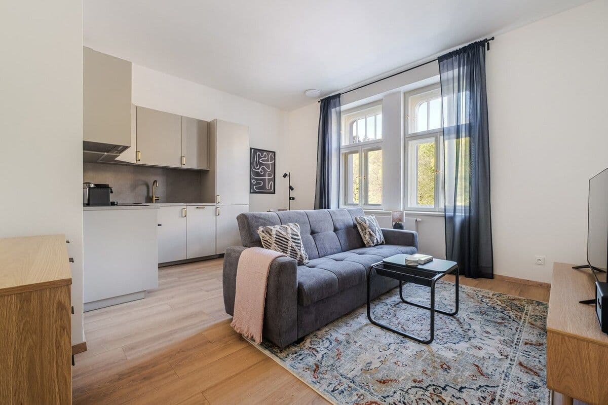 flat to rent, 51 m², Plzeňská, Prague, Prague flat to rent, 51 m², Plzeňská, Prague, Prague