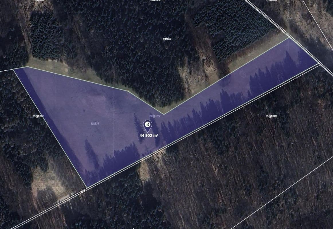 plot for sale, 12,988 m², Bojkovice, Zlínský Region plot for sale, 12,988 m², Bojkovice, Zlínský Region