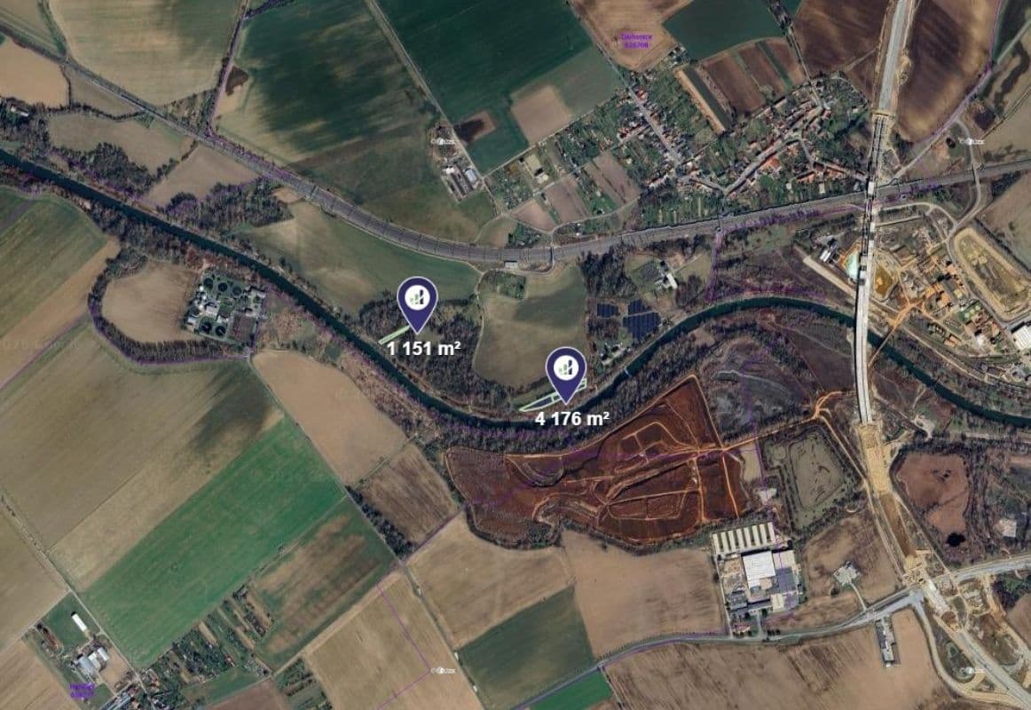 plot for sale, 5,327 m², Přerov, Olomoucký Region plot for sale, 5,327 m², Přerov, Olomoucký Region