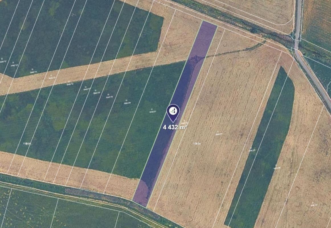 plot for sale, 4,432 m², Borkovice, Jihočeský Region plot for sale, 4,432 m², Borkovice, Jihočeský Region