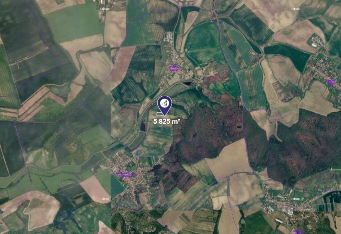 plot for sale, 5,825 m², Dražůvky, Jihomoravský Region plot for sale, 5,825 m², Dražůvky, Jihomoravský Region