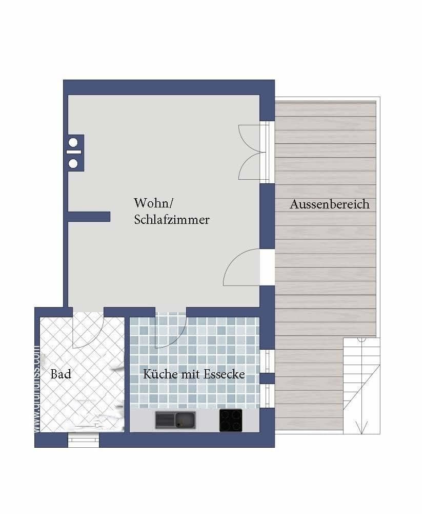1 bedroom flat to rent, 40 m², Griesheim, Hesse 1 bedroom flat to rent, 40 m², Griesheim, Hesse