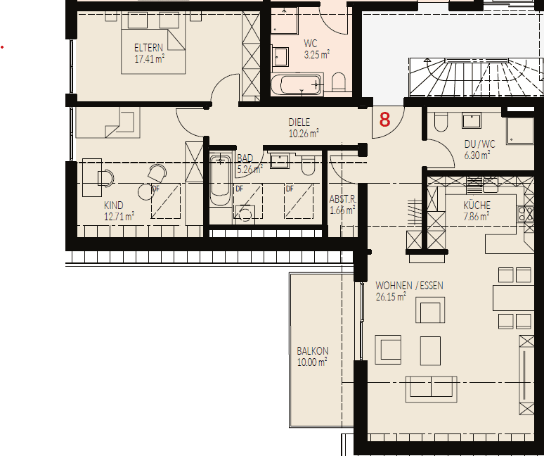 3 bedroom flat to rent, 97 m², Fischinger Straße, Binzen, Baden-Württemberg 3 bedroom flat to rent, 97 m², Fischinger Straße, Binzen, Baden-Württemberg
