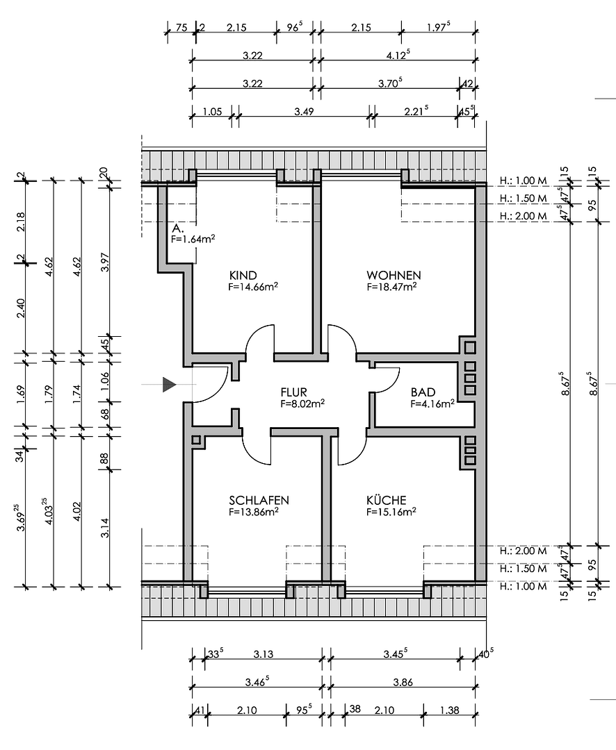 3 bedroom flat for sale, 75 m², Kreuzstraße, Osnabrück, Lower Saxony 3 bedroom flat for sale, 75 m², Kreuzstraße, Osnabrück, Lower Saxony