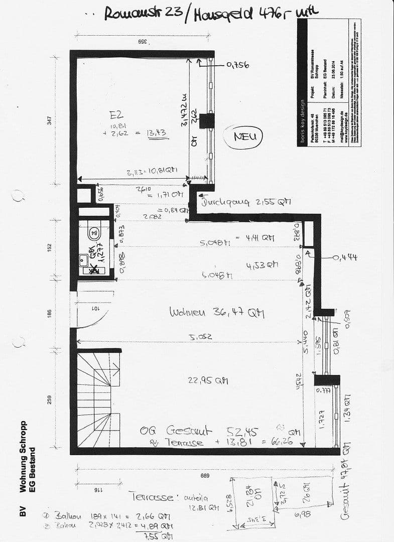 3 bedroom flat for sale, 81 m², Romanstr, München, Bavaria 3 bedroom flat for sale, 81 m², Romanstr, München, Bavaria