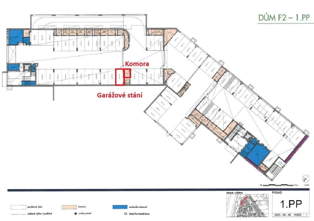 1 bedroom with open-plan kitchen flat for sale, 60 m², Stočesova, Prague, Prague 1 bedroom with open-plan kitchen flat for sale, 60 m², Stočesova, Prague, Prague