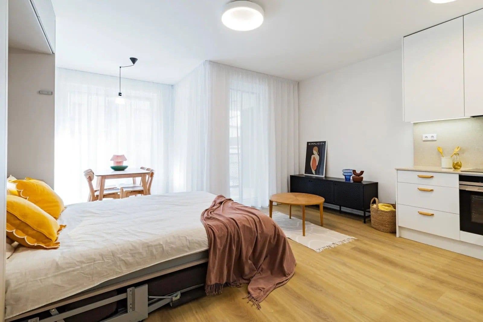 Studio flat to rent, 38 m², Vrbenského, Prague, Prague Studio flat to rent, 38 m², Vrbenského, Prague, Prague