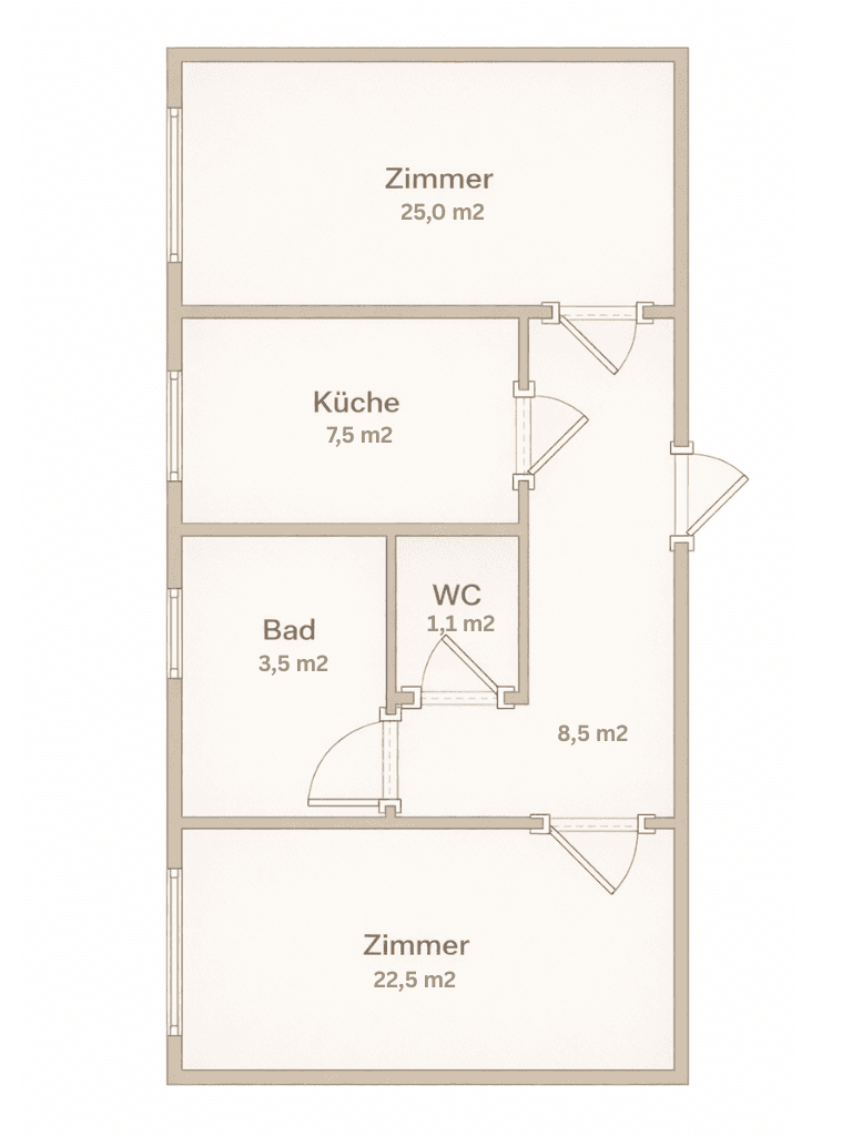 flat to rent, 68 m², Friedlgasse 25, Wien, Vienna flat to rent, 68 m², Friedlgasse 25, Wien, Vienna