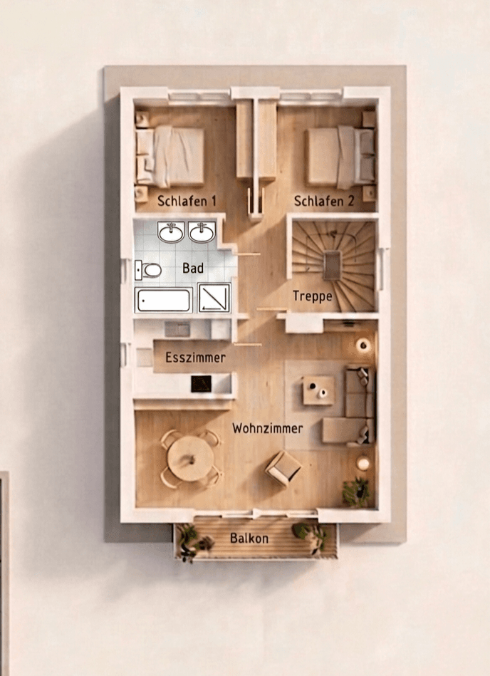 3 bedroom flat to rent, 73 m², Frankfurt am Main, Hesse 3 bedroom flat to rent, 73 m², Frankfurt am Main, Hesse