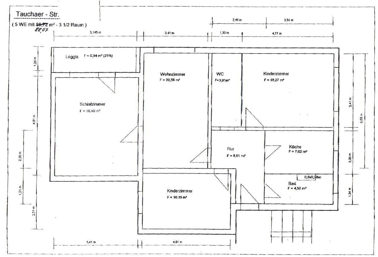 4 bedroom flat for sale, 88 m², Leipzig, Saxony 4 bedroom flat for sale, 88 m², Leipzig, Saxony