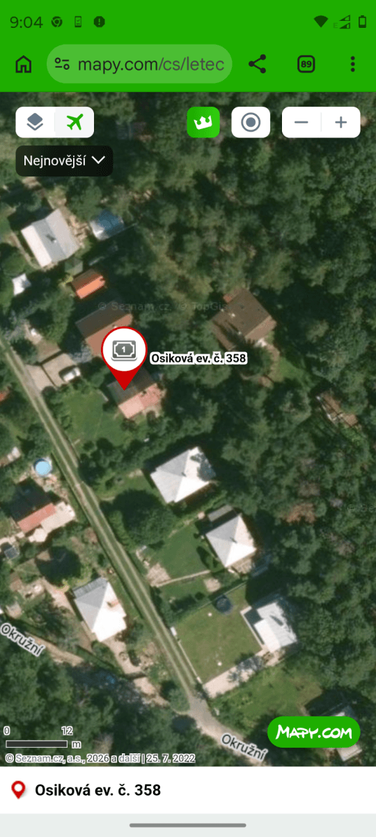recreational property for sale, 408 m², Osiková, Vrané nad Vltavou, Středočeský Region recreational property for sale, 408 m², Osiková, Vrané nad Vltavou, Středočeský Region