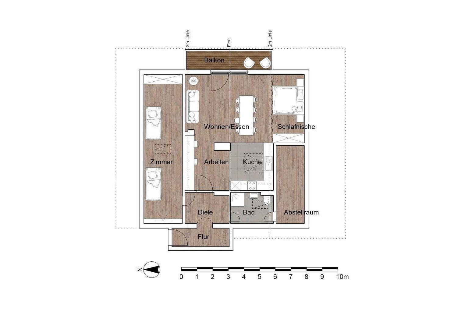 Studio flat to rent, 64 m², Krokusstraße 30, Bergen, Bavaria Studio flat to rent, 64 m², Krokusstraße 30, Bergen, Bavaria