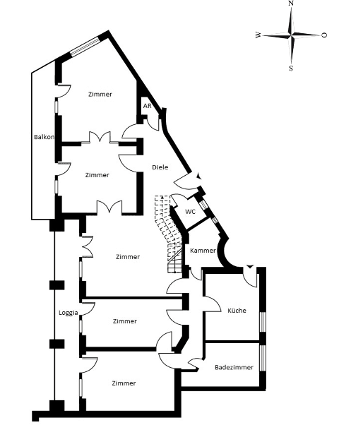 6 bedroom with open-plan kitchen flat for sale, 248 m², Berlin, Berlin 6 bedroom with open-plan kitchen flat for sale, 248 m², Berlin, Berlin