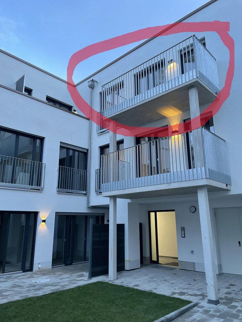 Studio flat to rent, 38 m², Erlangen, Bavaria Studio flat to rent, 38 m², Erlangen, Bavaria