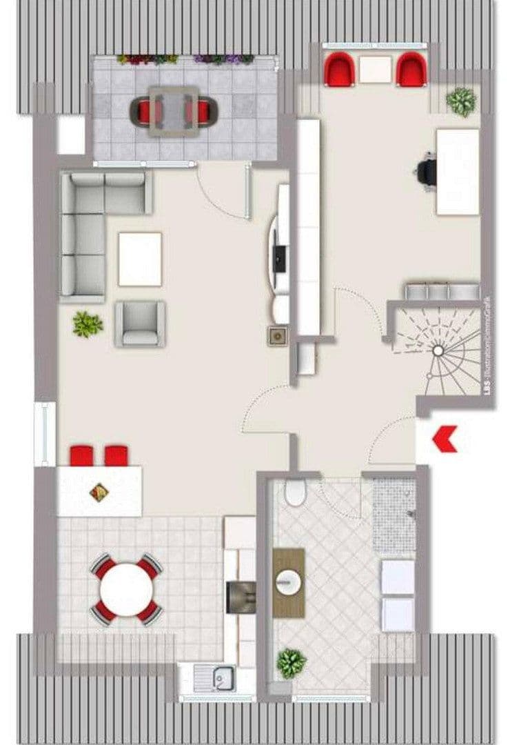 3 bedroom flat to rent, 103 m², Ernst-Reuter-Straße 66, Bocholt, North Rhine-Westphalia 3 bedroom flat to rent, 103 m², Ernst-Reuter-Straße 66, Bocholt, North Rhine-Westphalia