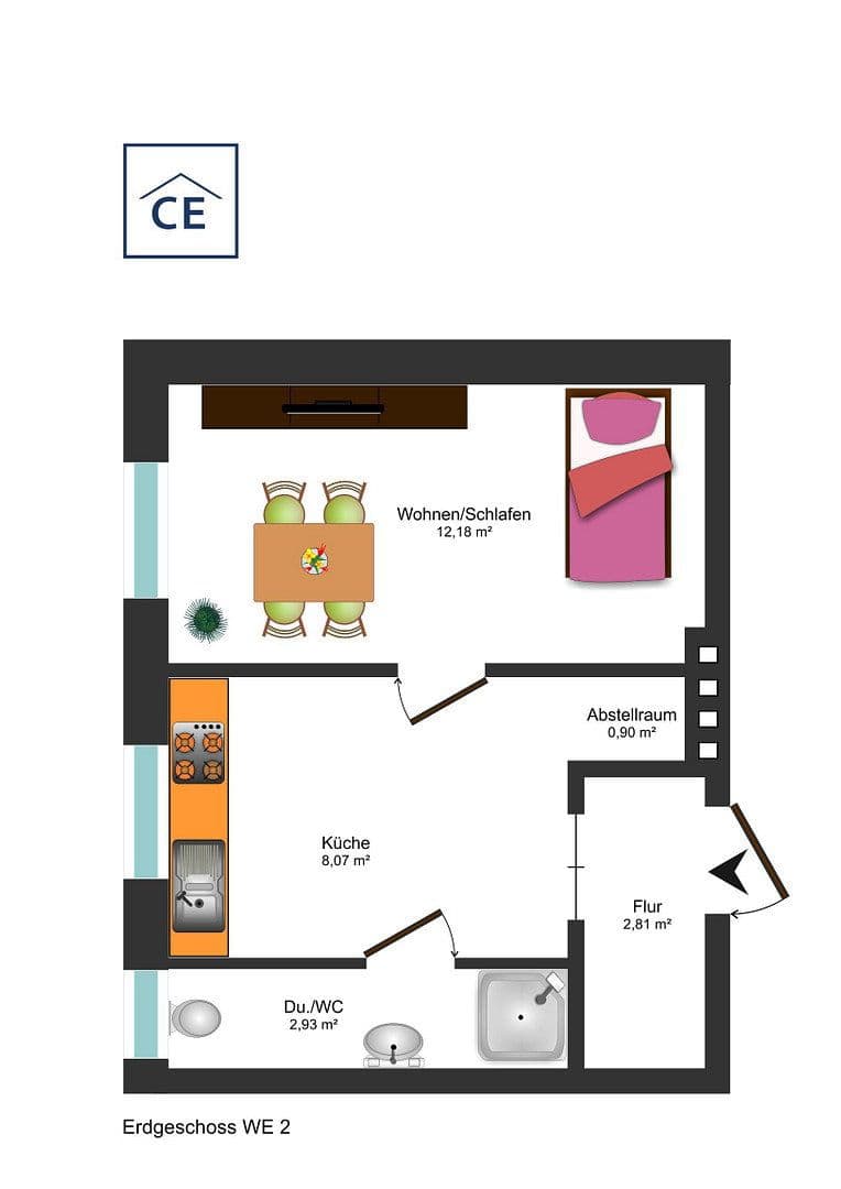 3 bedroom flat to rent, 28 m², Hof, Bavaria 3 bedroom flat to rent, 28 m², Hof, Bavaria