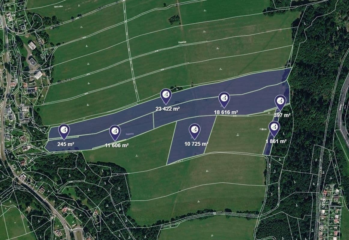plot for sale, 66,872 m², Kružberk, Moravskoslezský Region plot for sale, 66,872 m², Kružberk, Moravskoslezský Region