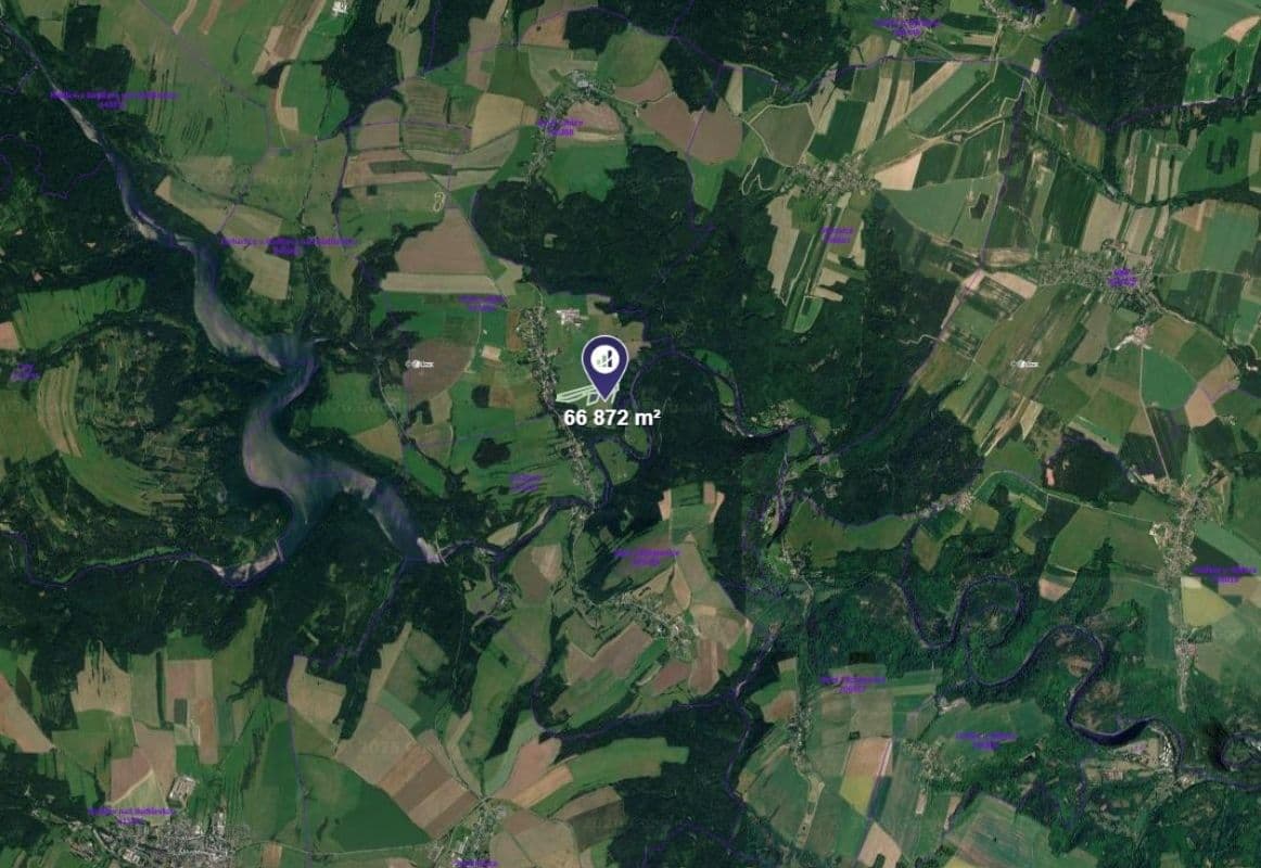 plot for sale, 66,872 m², Kružberk, Moravskoslezský Region plot for sale, 66,872 m², Kružberk, Moravskoslezský Region